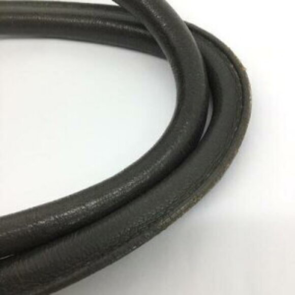 Saint Laurent Cabas Yves Chyc tote bag in Gray leather - Picture 11 of 15